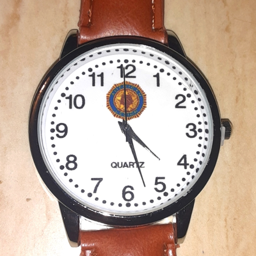 VINTAGE AMERICAN LEGION WRIST WATCH NRMINT CONDITION